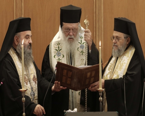Ὁ Μάνης στίς ἐργασίες τῆς Ἱερᾶς Συνόδου