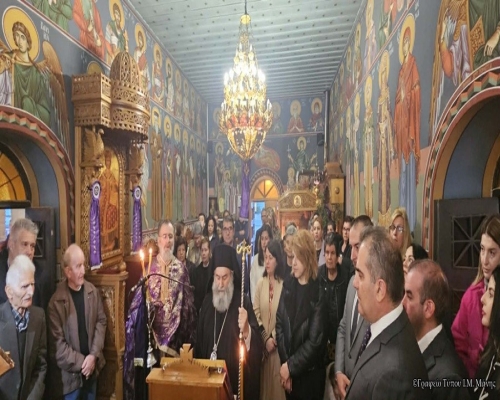 Ἡ Ἱερὰ Ἀκολουθία τοῦ Νυμφίου στὴ Βέργα 