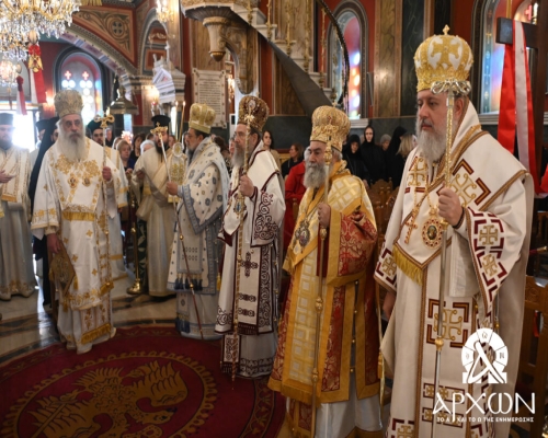 Ὁ Μάνης στὴν ἑορτὴ ὀνομαστηρίων τοῦ Σεβ. Μαντινείας